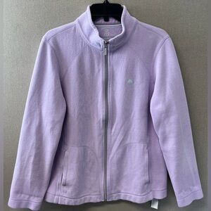Tommy Bahama Lavender Zip Up Sweater Sweatshirt